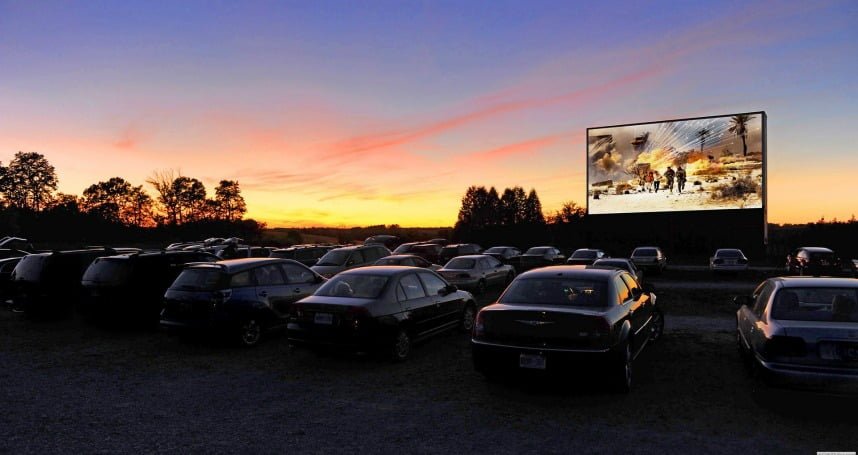 A Throwback Drive-In Movie Night